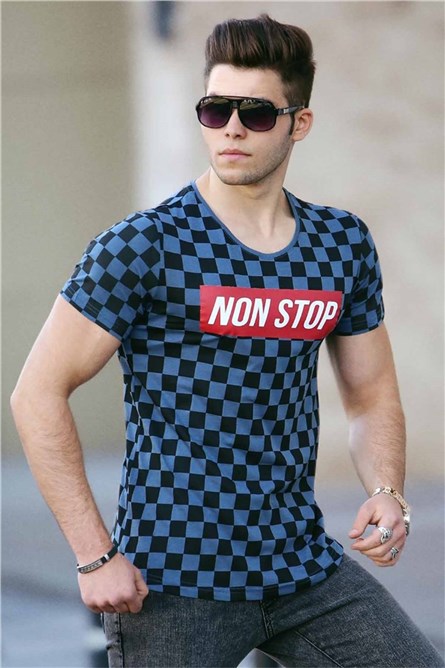 Camiseta Masculina 2621 - Índigo 285174