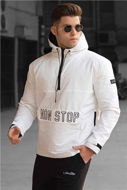 Anoraque masculino Madmext - Branco #290406