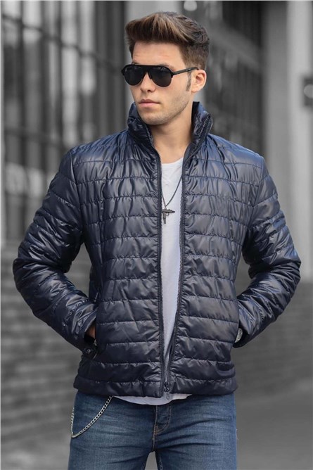 Jaqueta masculina 9463 - Azul escuro 290343