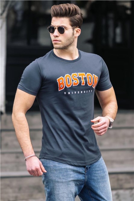 Camiseta Masculina 4955 - Cinza 290631