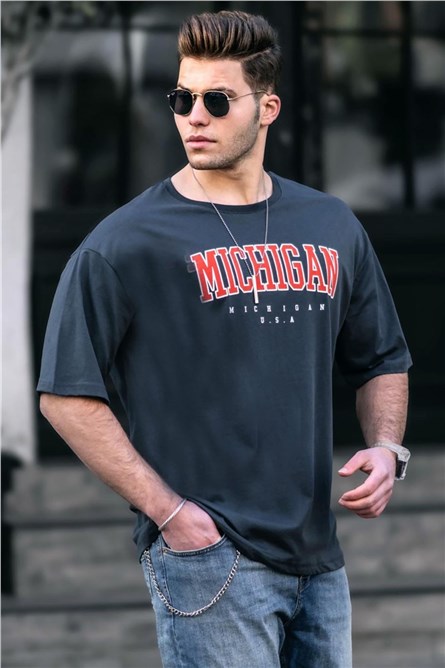 Camiseta Masculina 4957 - Cinza 290696