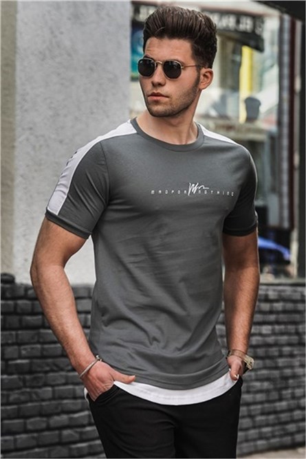 Camiseta Masculina - Cinza 303592