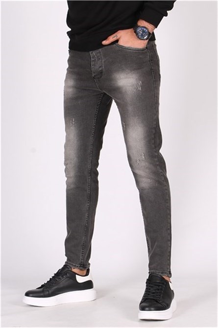 Calça Jeans Masculina - Cinza Escuro 303565