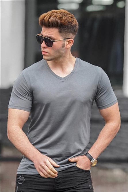 Camiseta Masculina - Cinza 306023