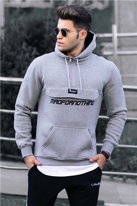 Moletom Masculino 4729 - Cinza 289511