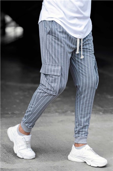 Calça Esportiva Masculina 4818 - Cinza 289448