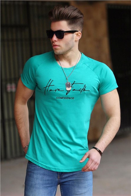 Camiseta Masculina 4481 - Verde 287434