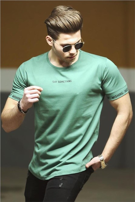 Camiseta Masculina 4461 - Verde 287399