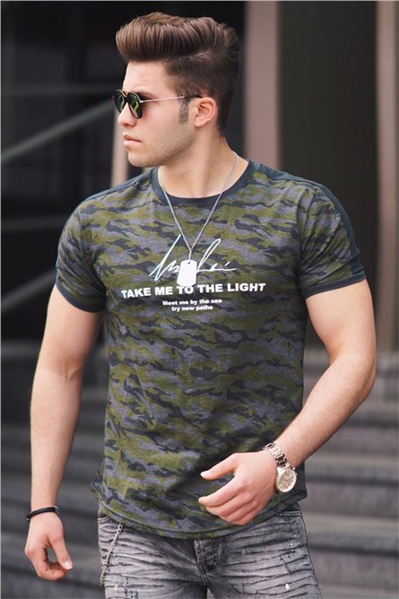 Camiseta Masculina 4618 - Verde 288078