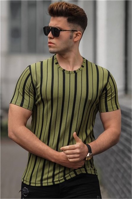 Camiseta Masculina - Cáqui 306020