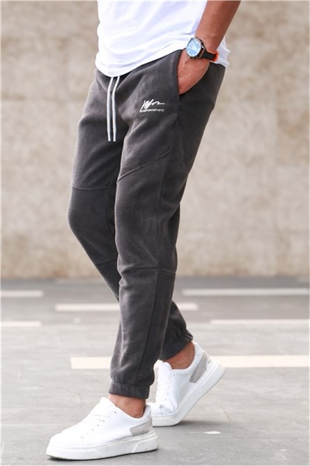 Muške sportske hlače 5424 - Tamnosive melanž 311283