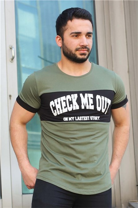 Camiseta Masculina 3013 - Cáqui 285549