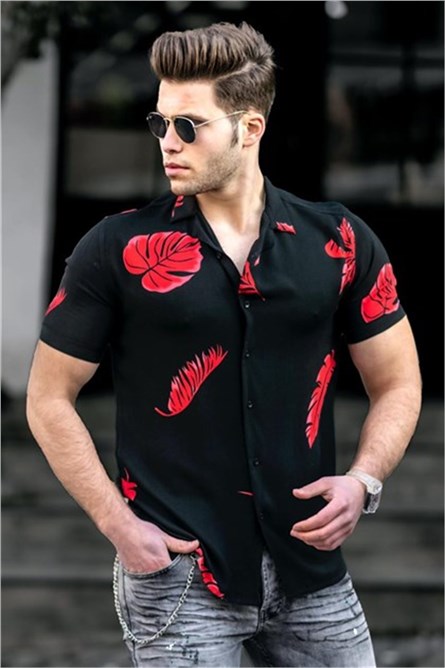 Camisa masculina 4934 - Preta 291008
