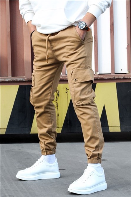 Camiseta Masculina 5354 - Cáqui #324145