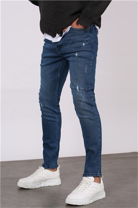 Calça Jeans Masculina 5712 - azul escuro #327786