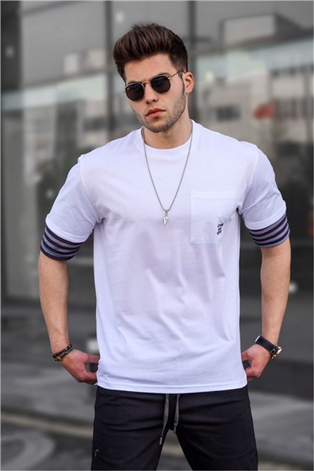 Camiseta Masculina 5806 - Branca #327842