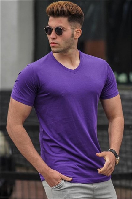Camiseta Masculina 5218 - Roxa 306029