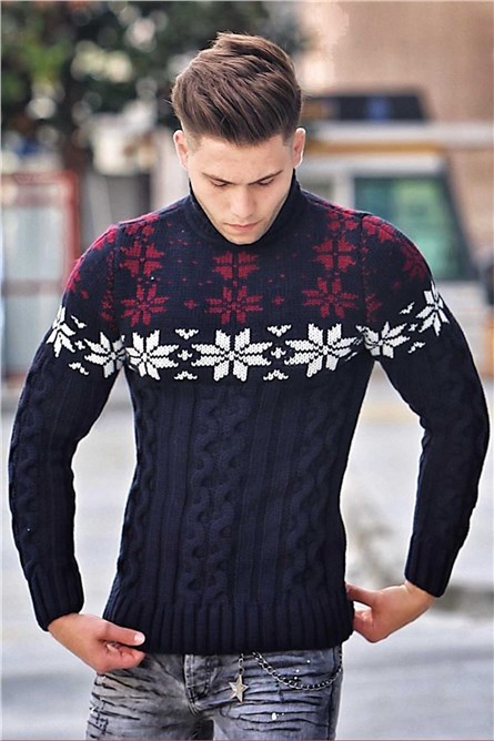 Suéter Masculino 2808 - Azul Escuro 285080