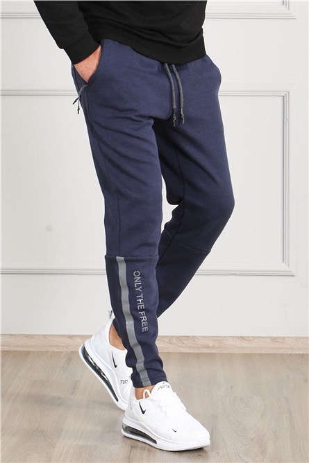 Calça Esportiva Masculina 4213 - Azul Escuro 286911