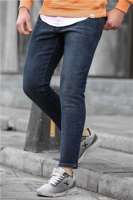 Calça jeans masculina 017 - Azul 287267