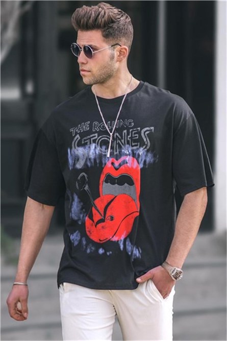 Camiseta Masculina - Preta 302000