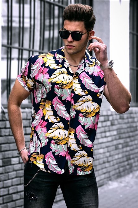 Camisa masculina 9480 - Rosa 290460