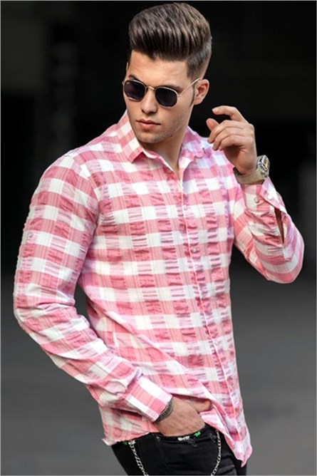 Camisa masculina 4941 - Rosa 292913