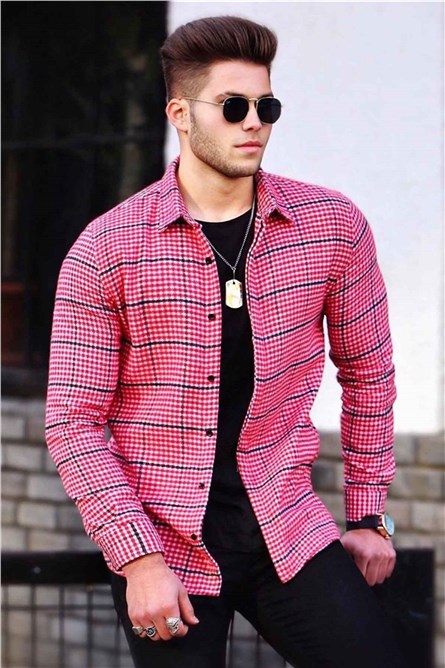 Camisa masculina 4922 - Rosa 290409
