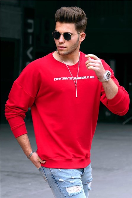 Moletom masculino 4780 - Vermelho 290392