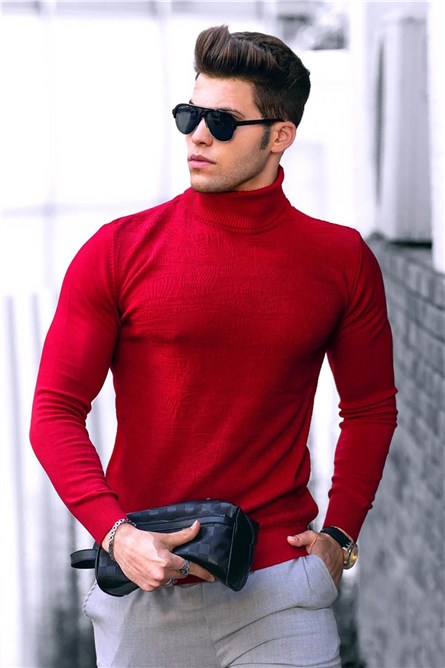 Suéter Masculino 4657 - Vermelho 288944
