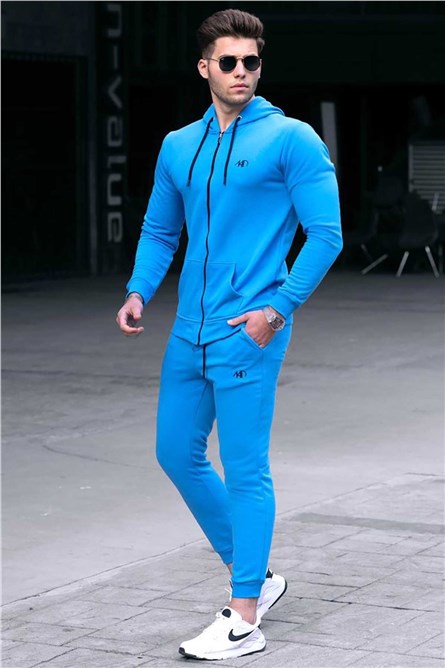 Madmext Men's Tracksuit - Light Blue #290401