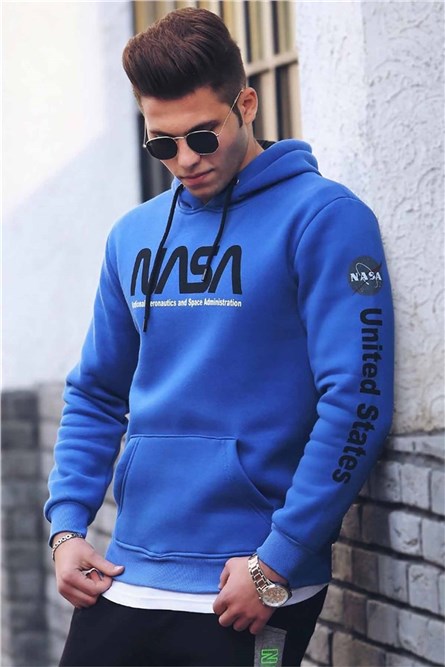 Moletom masculino 4385 - Azul 286981