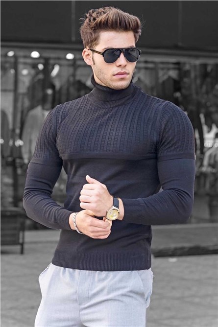 Suéter Masculino 4677 - Preto 289318