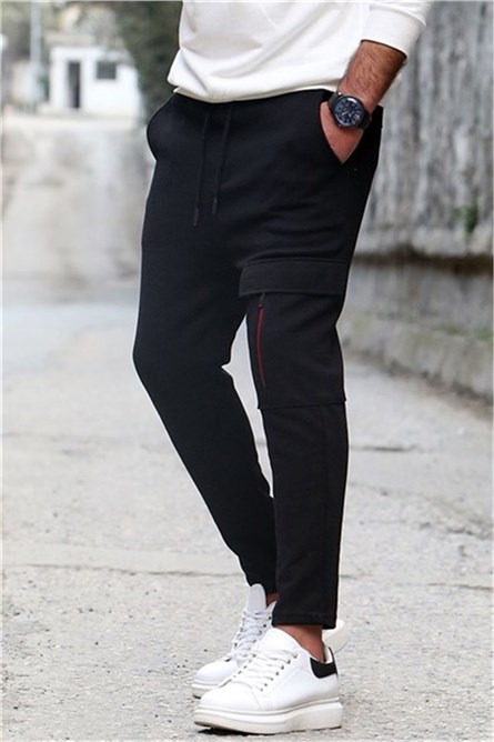 Calça Esportiva Masculina 4834 - Preta #301961