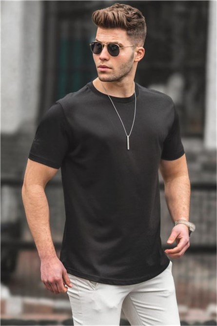 Madmext Men's T-Shirt - Black #300295