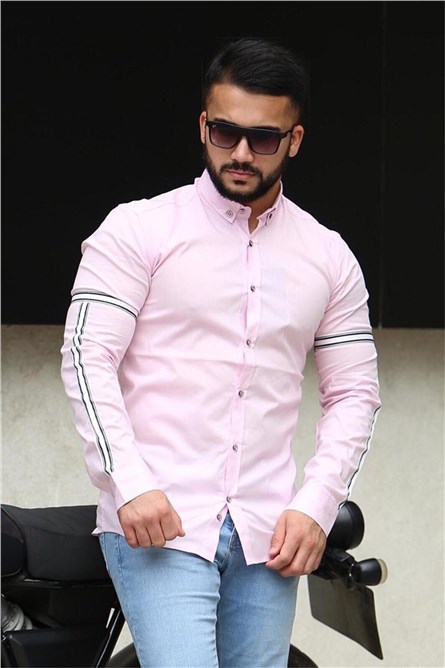 Camisa masculina 4141 - Rosa claro 286180