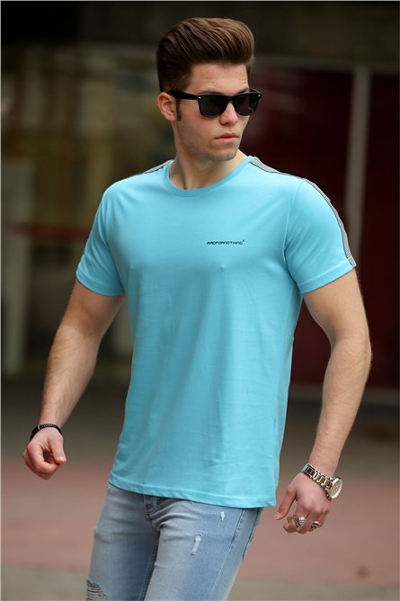 Camiseta Masculina 4513 - Turquesa 287542