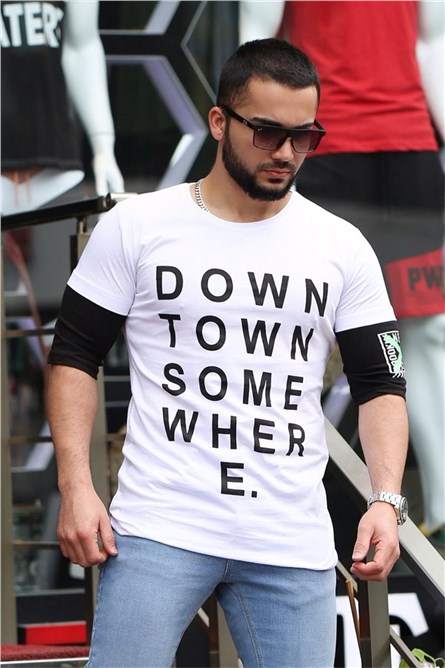 Camiseta masculina Mad4010 - Branca 286002