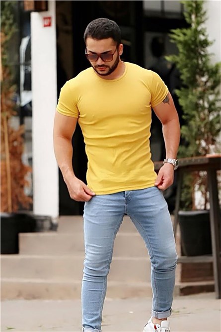 Camiseta Masculina 4077 - Amarela 286071