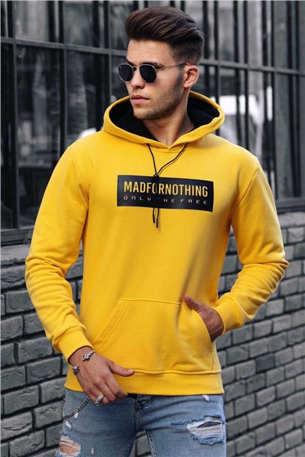 Moletom masculino 4653 - Amarelo 289932