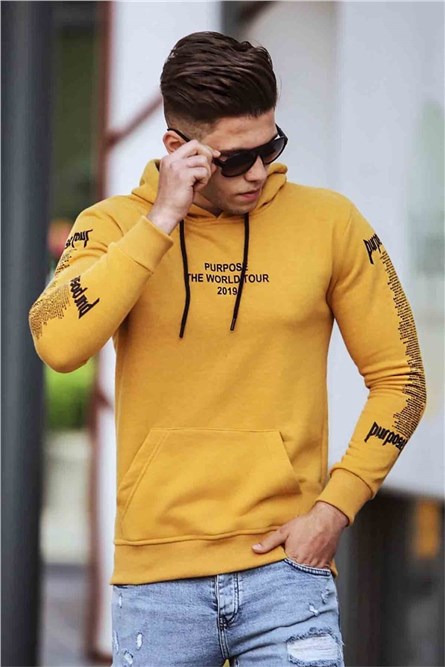 Moletom masculino 4197 - Amarelo 286528
