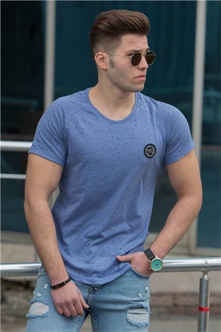 Camiseta Masculina 4058 - Índigo 286022