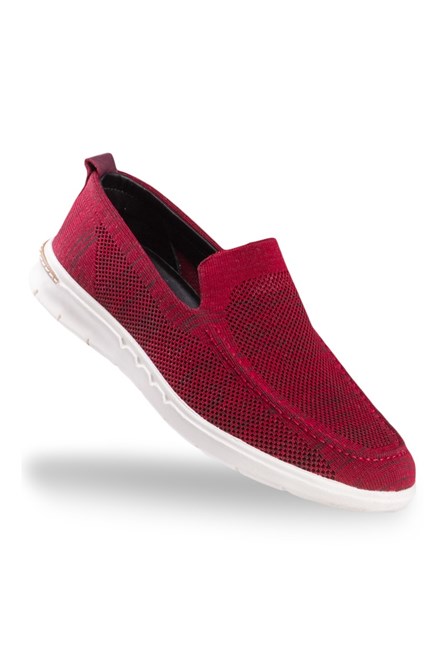 Marwells Sapatos casuais masculinos  - Vermelho 2021300