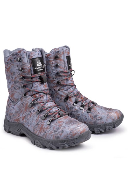 Botas táticas MARWELLS - camuflagem cinza 20210835617