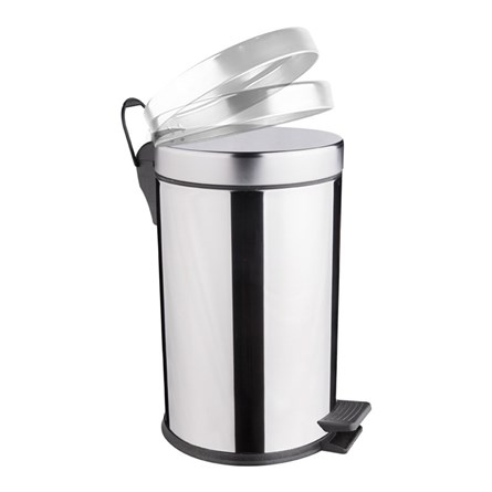 Odpadkový koš MaxiFlow Soft Close – Chrome #341733