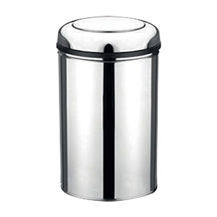 Odpadkový koš MaxiFlow 45 l – chrom #341747