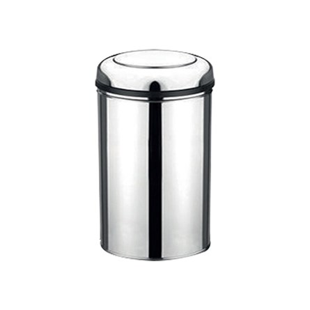 Odpadkový kôš MaxiFlow 5 l – chróm #341740