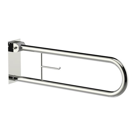 MaxiFlow fogantyú WC-papír tartóval - króm #341895