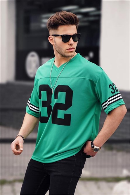 Camiseta masculina grande - verde #329690