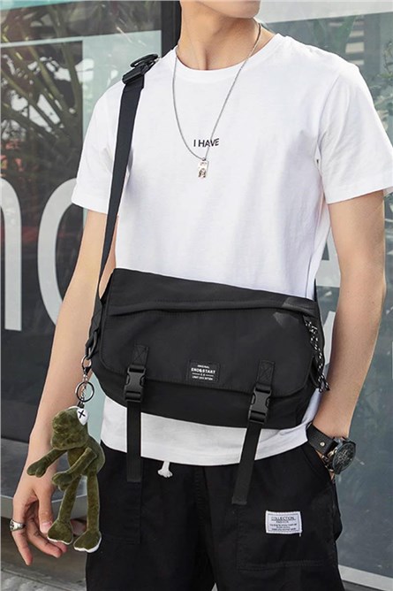 Bolsa Masculina - Preta #3956-1